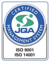 iso9001、iso14001取得